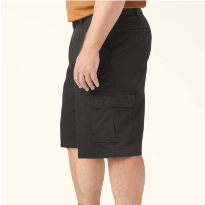 Black dickies cargo shorts deals